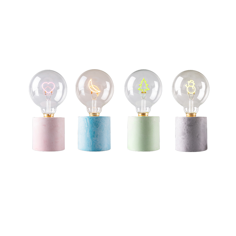 Dekorativna baza stolne svjetiljke (vapno)